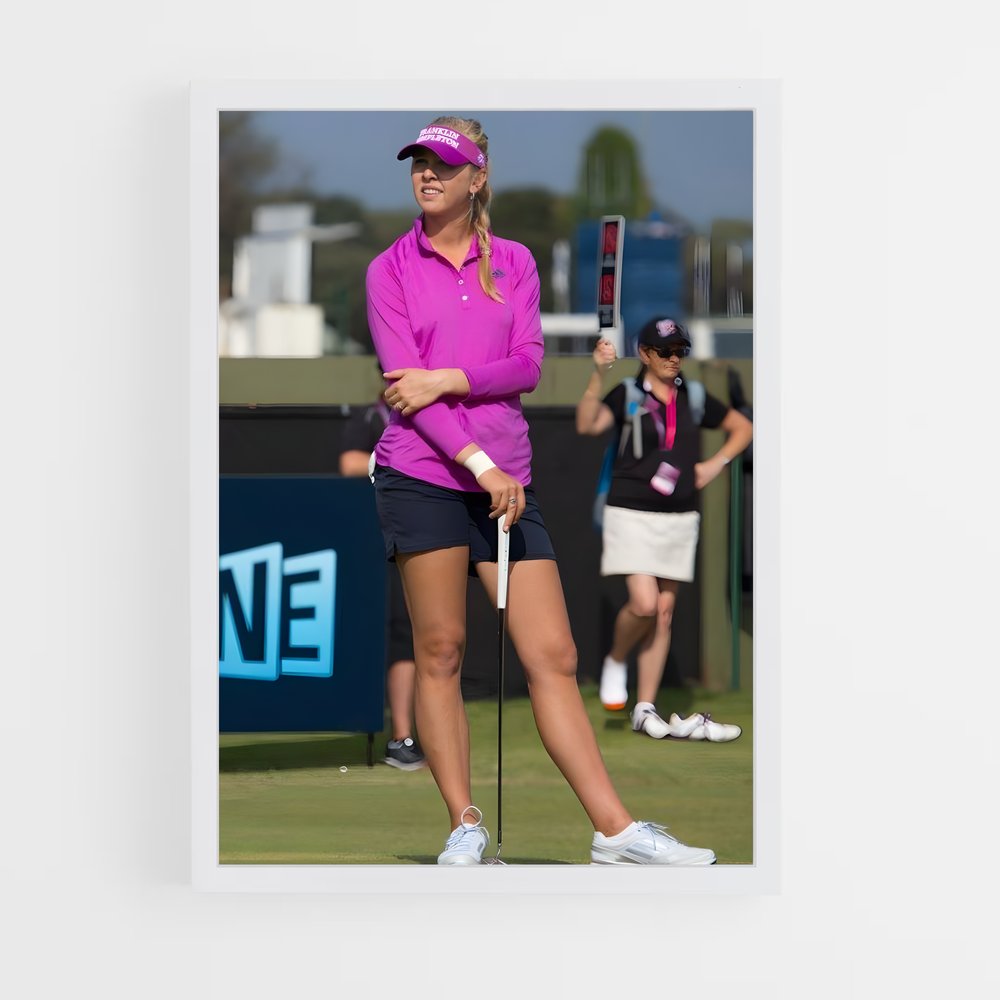 Poster Jessica korda golfeurs (vue 3)